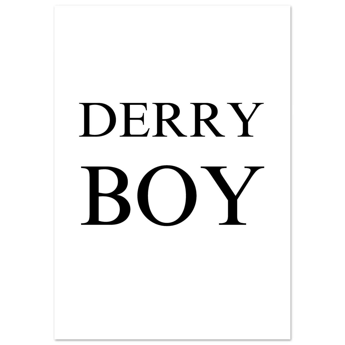 Derry Boy