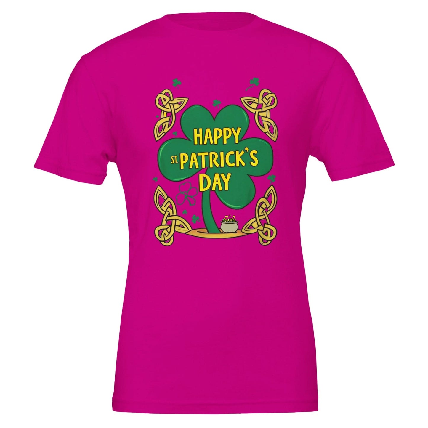 Pink St  Patrick's Day T-Shirt 2025